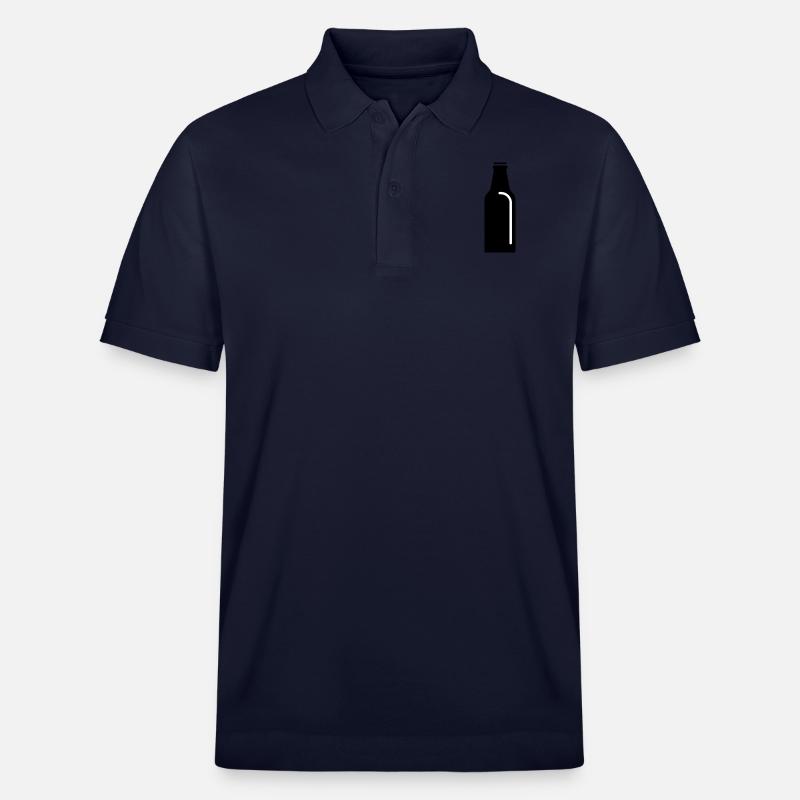 Flasche Bier - Stanley/Stella Unisex Bio-Poloshirt PREPSTER - Navy