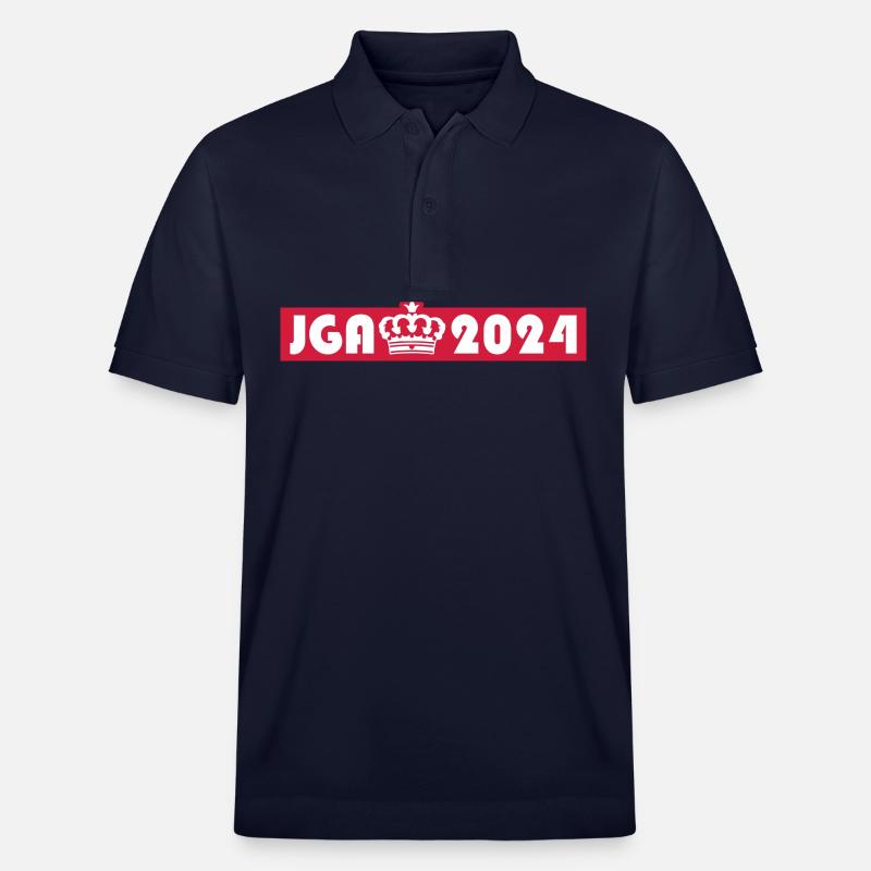 Junggesellenabschied Jga 2024 - Stanley/Stella Unisex Bio-Poloshirt PREPSTER - Navy