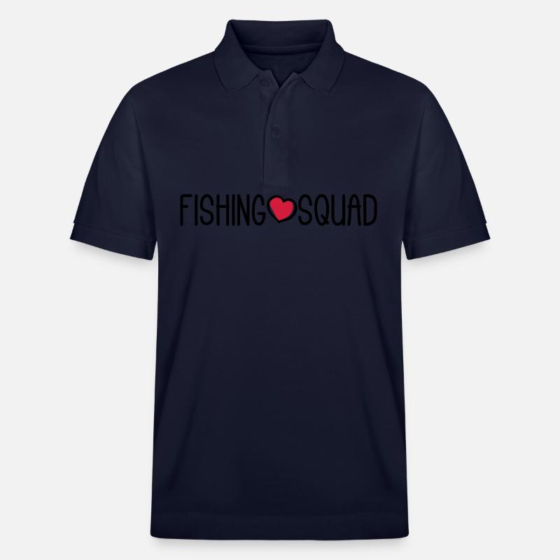 Fishing Squad - Stanley/Stella Unisex Bio-Poloshirt PREPSTER - Navy