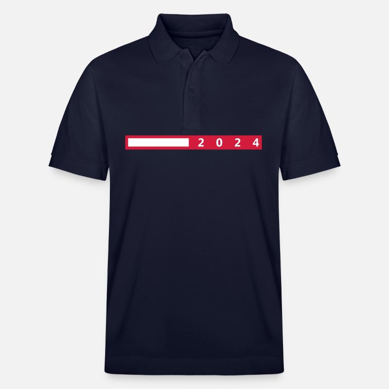 Année 2024 - Polo PREPSTER bio Stanley/Stella Unisexe - bleu marine