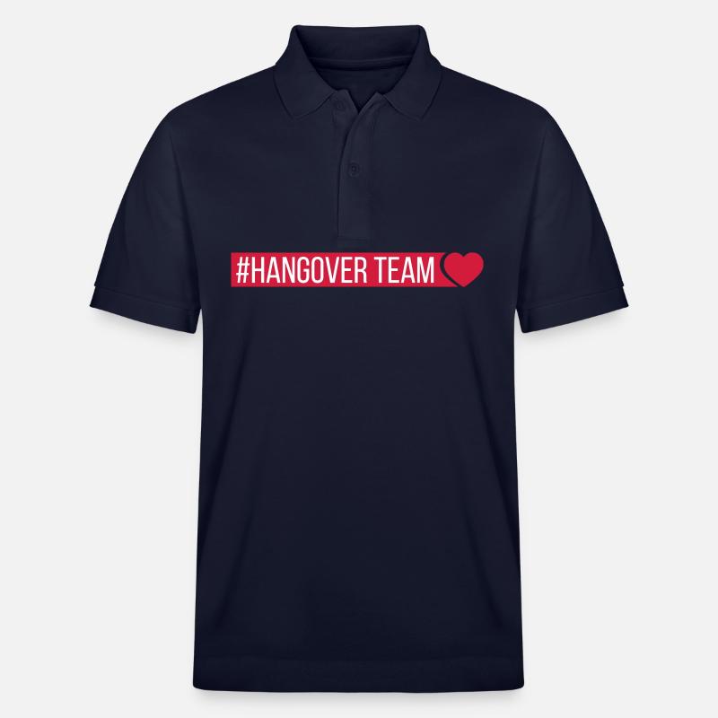 Hangover Team Herz - Stanley/Stella Unisex Bio-Poloshirt PREPSTER - Navy