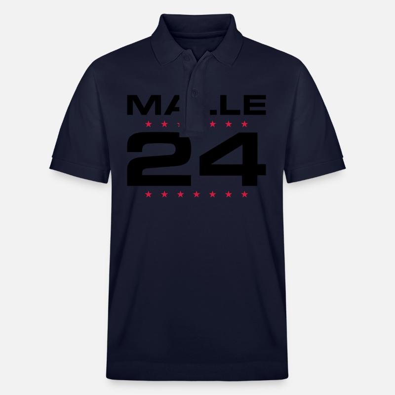 Malle 24 Mallorca - Polo PREPSTER bio Stanley/Stella Unisexe - bleu marine