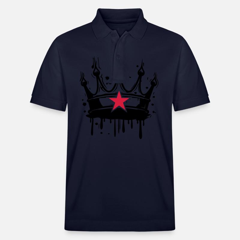 Krone Symbol - Stanley/Stella Unisex Bio-Poloshirt PREPSTER - Navy