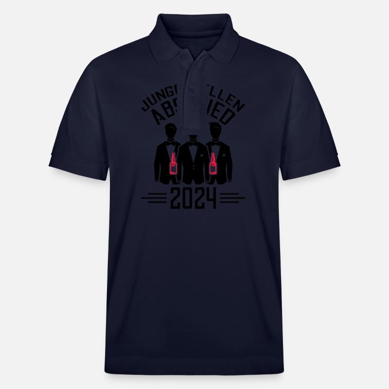 Junggesellen Abschied 2024 - Stanley/Stella Unisex Bio-Poloshirt PREPSTER - Navy