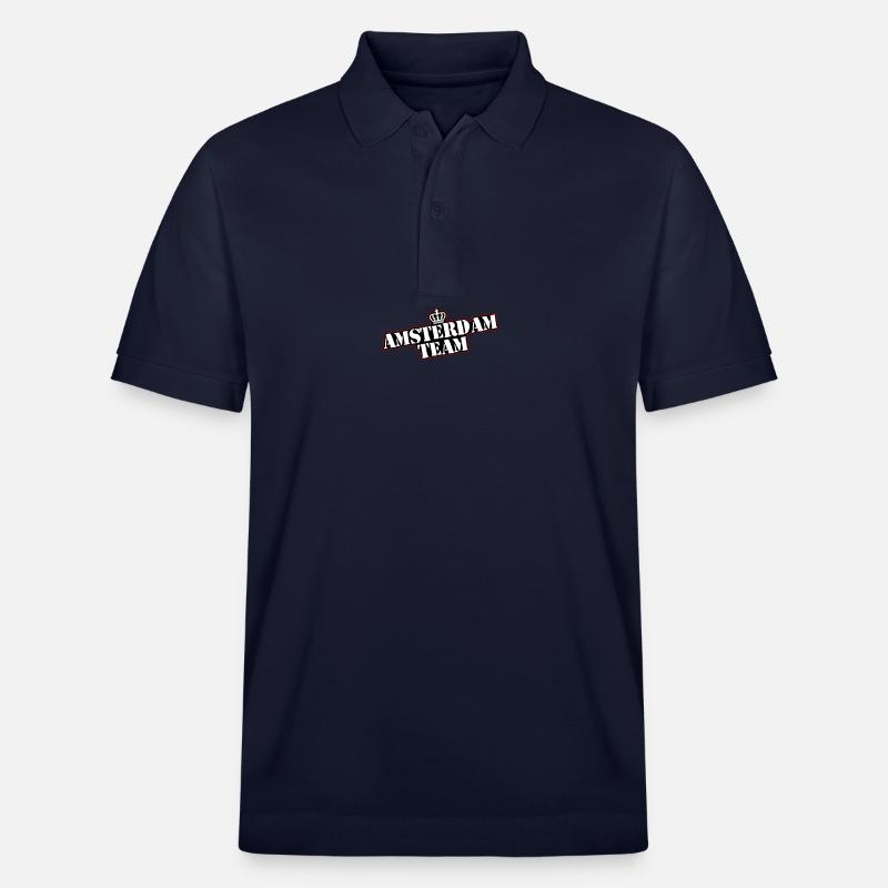 L’équipe d’Amsterdam - Polo PREPSTER bio Stanley/Stella Unisexe - bleu marine