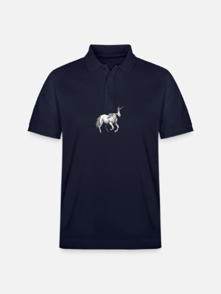 Bête licorne - Polo PREPSTER bio Stanley/Stella Unisexe - bleu marine