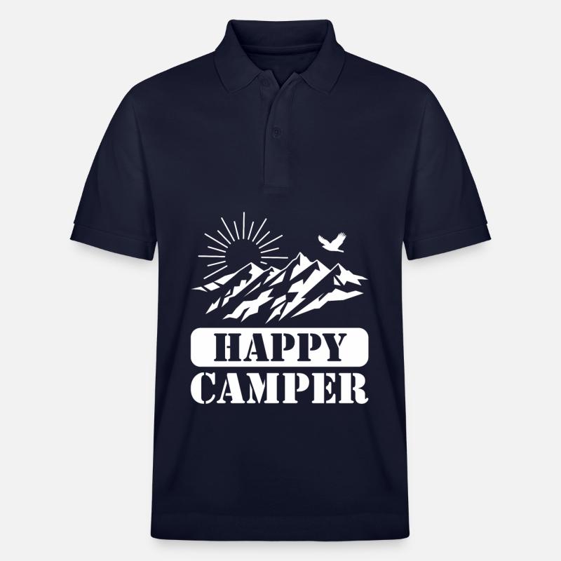 Campeur heureux - Polo PREPSTER bio Stanley/Stella Unisexe - bleu marine