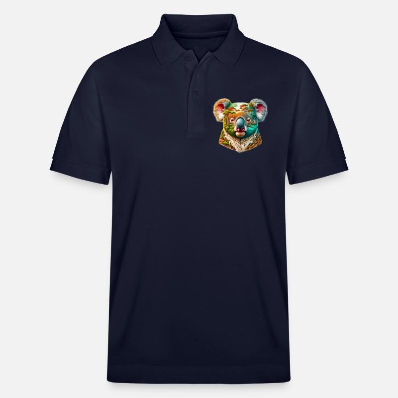 Koala - Polo PREPSTER bio Stanley/Stella Unisexe - bleu marine
