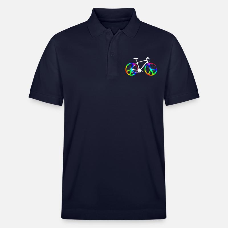 Vélo de la paix - Polo PREPSTER bio Stanley/Stella Unisexe - bleu marine