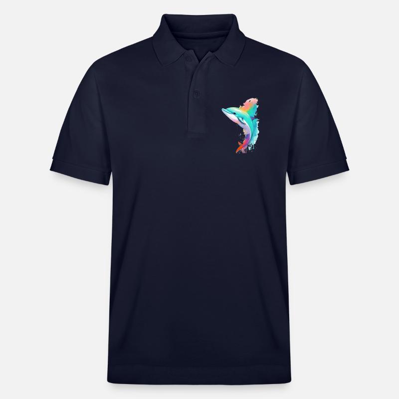 Delfin - Stanley/Stella Unisex Bio-Poloshirt PREPSTER - Navy