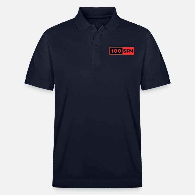 100 Street Fights Man - Polo PREPSTER bio Stanley/Stella Unisexe - bleu marine