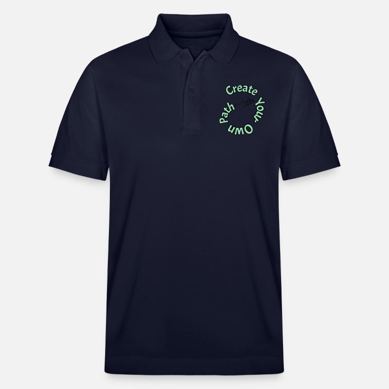 Create your own path - Stanley/Stella Unisex Bio-Poloshirt PREPSTER - Navy
