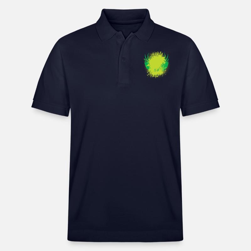 Vector background de - Stanley/Stella Unisex Bio-Poloshirt PREPSTER - Navy
