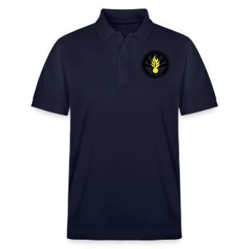 Gendarme / Gendarmerie - Polo PREPSTER bio Stanley/Stella Unisexe - bleu marine - Devant - Roxy (174cm) & Andy (188cm)