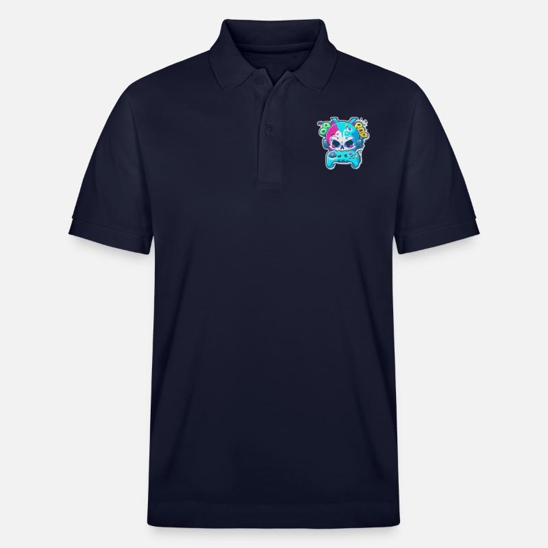 Skullhead Controller - Stanley/Stella Unisex Bio-Poloshirt PREPSTER - Navy