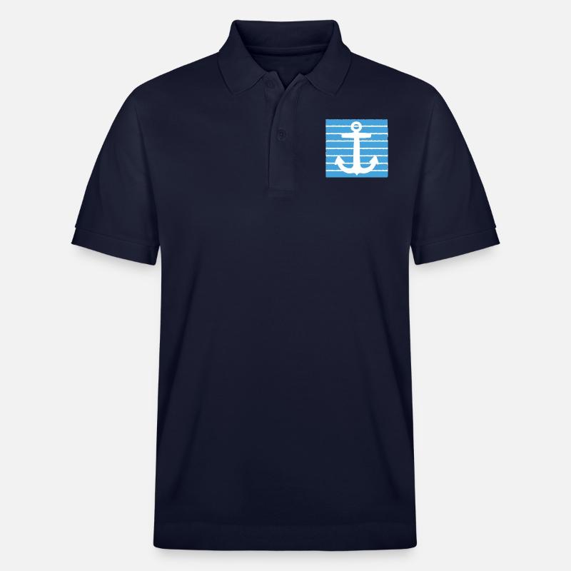 Maritim - Anker - Stanley/Stella Unisex Bio-Poloshirt PREPSTER - Navy