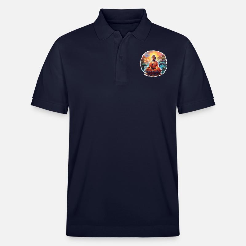 InnerPeaceWear - Polo PREPSTER bio Stanley/Stella Unisexe - bleu marine