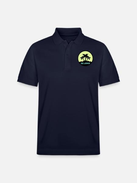 Sri Lanka - Stanley/Stella Unisex Organic Polo Shirt PREPSTER - navy