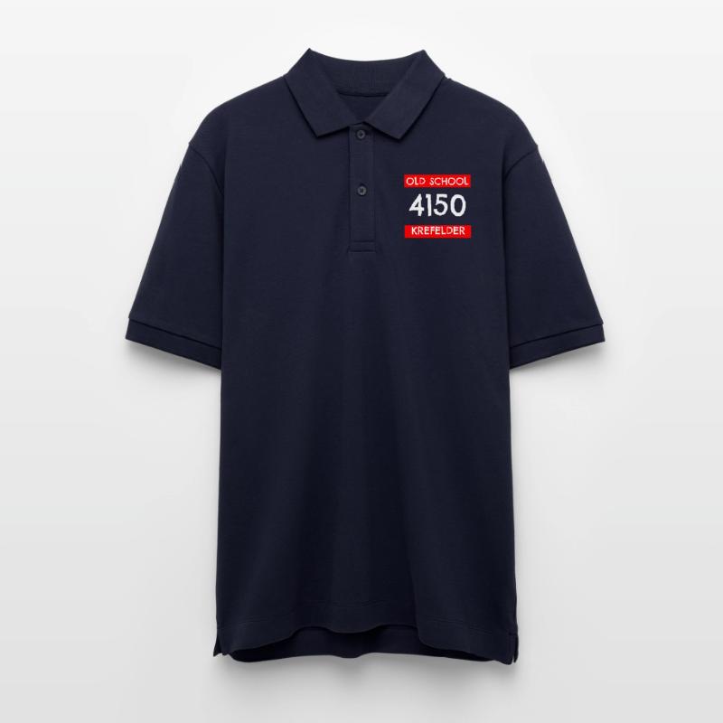 Old school Krefeld Krefeld old postcode Postal code Stanley/Stella Unisex Organic Polo Shirt PREPSTER