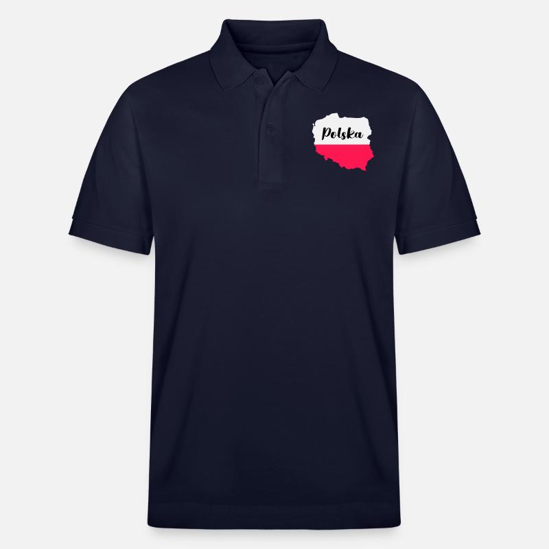 polen polska - Stanley/Stella Unisex Bio-Poloshirt PREPSTER - Navy