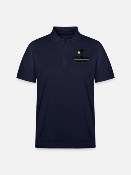 Mallorca Party Team - Stanley/Stella Unisex Organic Polo Shirt PREPSTER - navy