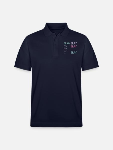 Slay - Stanley/Stella Unisex Organic Polo Shirt PREPSTER - navy