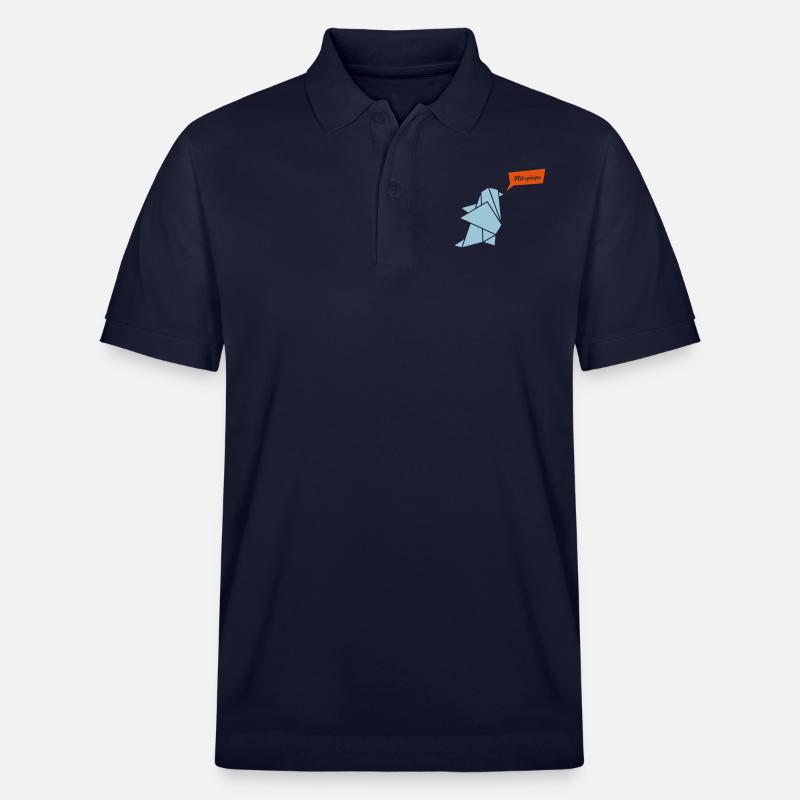 Pinguin Sprechblase - Stanley/Stella Unisex Bio-Poloshirt PREPSTER - Navy