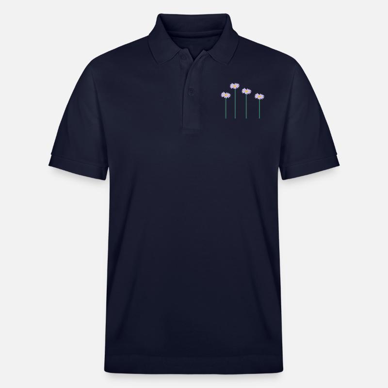 blumen - Stanley/Stella Unisex Bio-Poloshirt PREPSTER - Navy