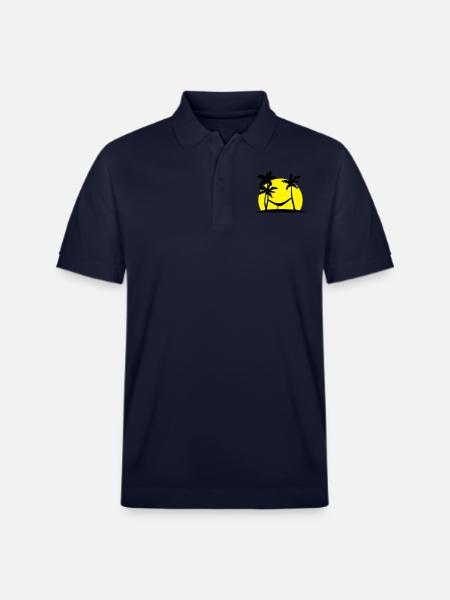Hammock in Paradise - Stanley/Stella Unisex Organic Polo Shirt PREPSTER - navy