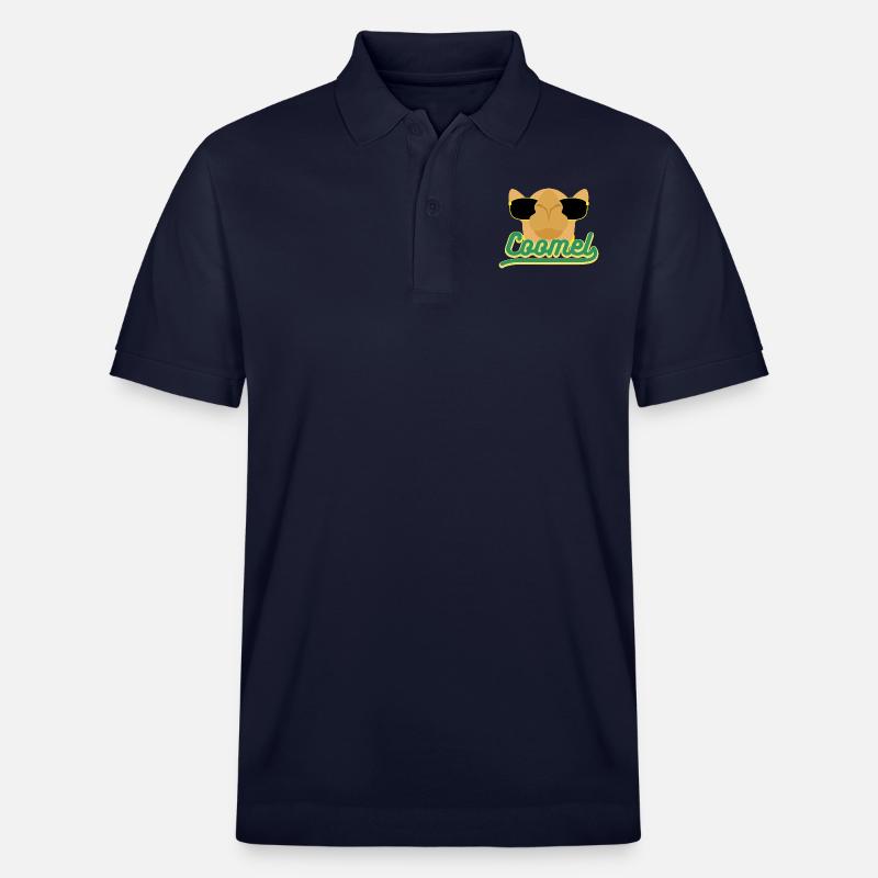 Mignon Camel 3 04 - Polo PREPSTER bio Stanley/Stella Unisexe - bleu marine