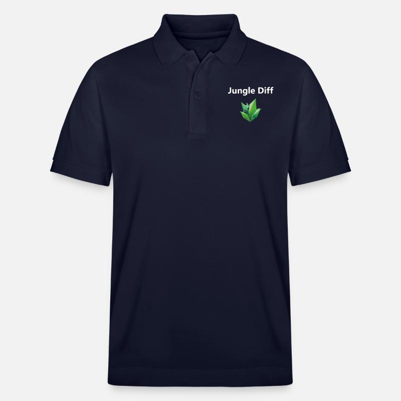 league legend Jungle Diff Weiß - Stanley/Stella Unisex Bio-Poloshirt PREPSTER - Navy