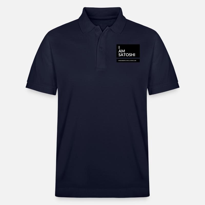 Je suis Satoshi - Polo PREPSTER bio Stanley/Stella Unisexe - bleu marine