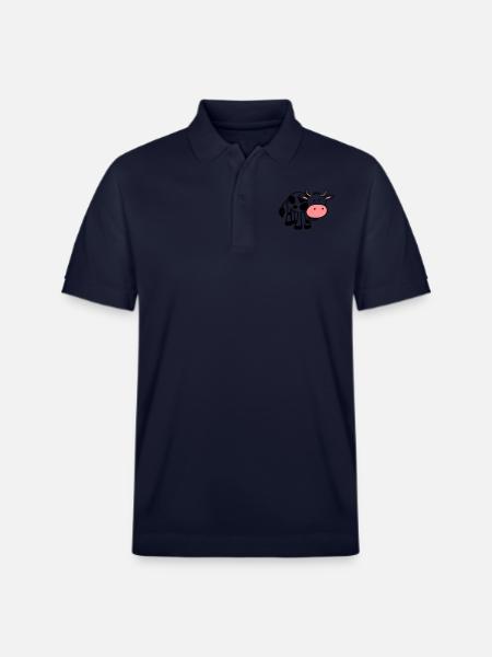 cow - Stanley/Stella Unisex Organic Polo Shirt PREPSTER - navy