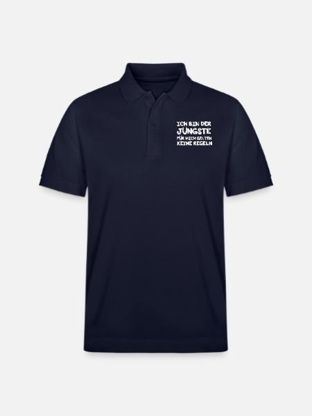 Ich bin der Jüngste - Stanley/Stella Unisex Bio-Poloshirt PREPSTER - Navy