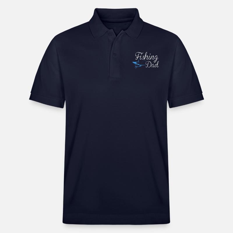 PAPA DE PÊCHE - Polo PREPSTER bio Stanley/Stella Unisexe - bleu marine