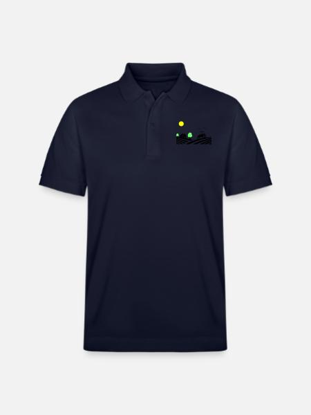 traktor farm - Stanley/Stella Unisex Bio-Poloshirt PREPSTER - Navy