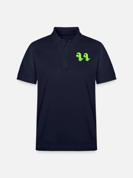 Cool Dinos - Stanley/Stella Unisex Organic Polo Shirt PREPSTER - navy