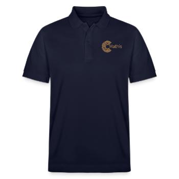 Für Mathis - Stanley/Stella Unisex Bio-Poloshirt PREPSTER - Navy - Vorne - Roxy (174cm) & Andy (188cm)
