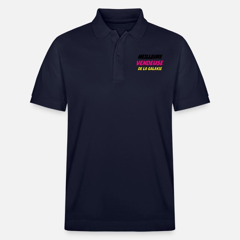 MEILLEURE VENDEUSE DE LA GALAXIE - Polo PREPSTER bio Stanley/Stella Unisexe - bleu marine
