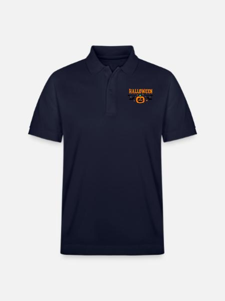 Halloween - Stanley/Stella Unisex Organic Polo Shirt PREPSTER - navy