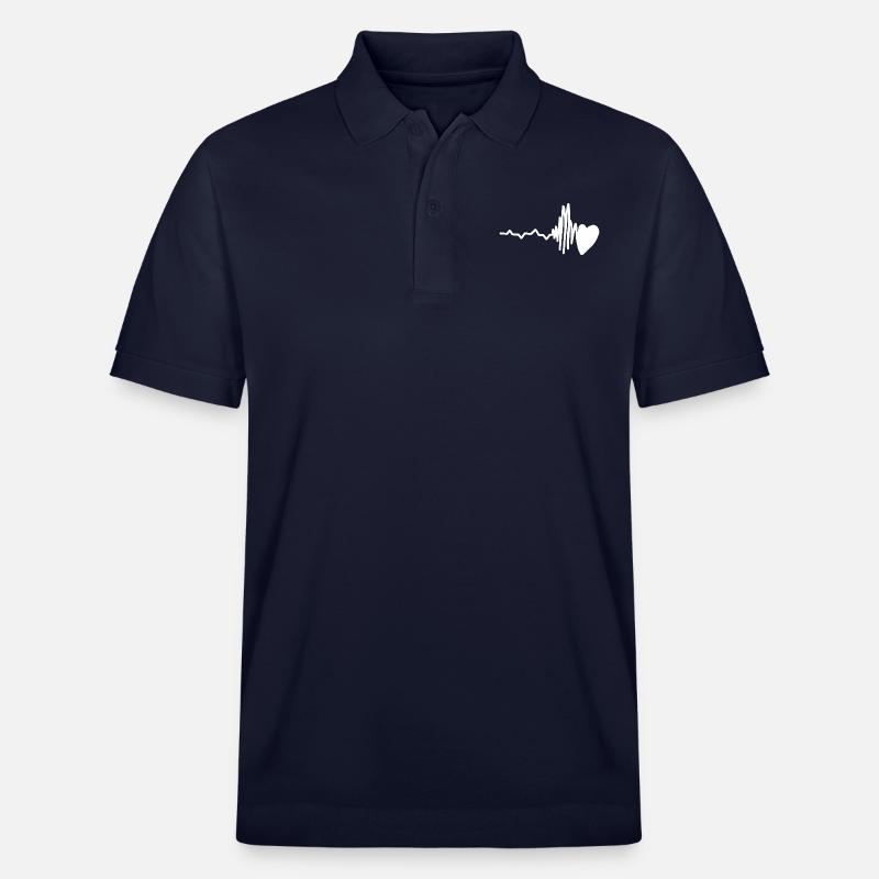 Herz 2 - Stanley/Stella Unisex Bio-Poloshirt PREPSTER - Navy