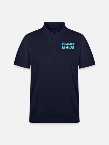 Summer Mode - Stanley/Stella Unisex Organic Polo Shirt PREPSTER - navy