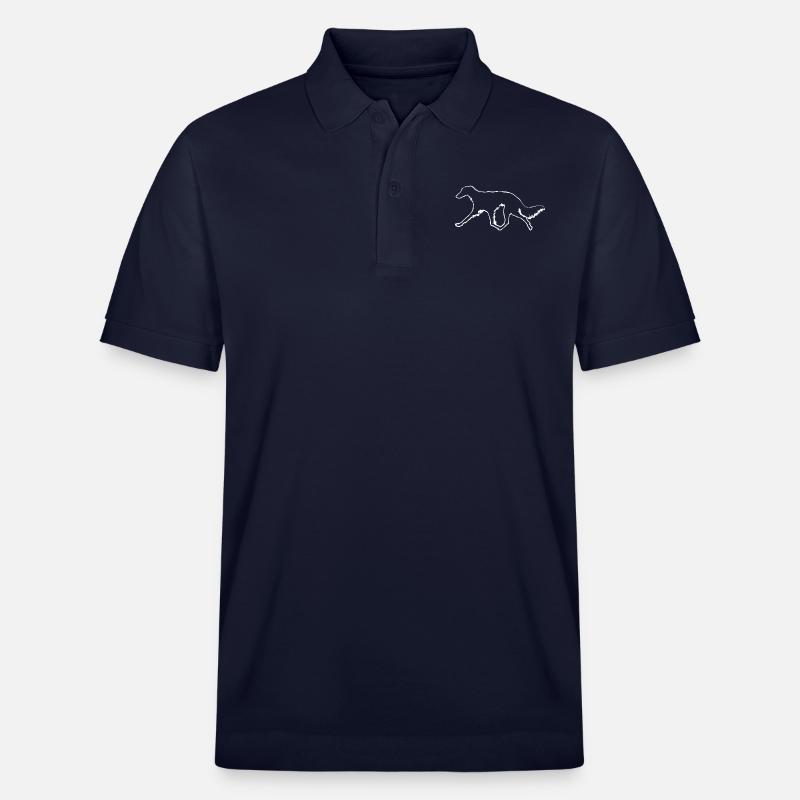 Silken Windsprite Bewegung - Stanley/Stella Unisex Bio-Poloshirt PREPSTER - Navy