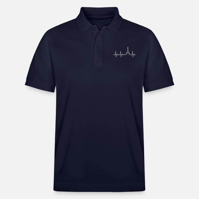 Coeur de Paris - Polo PREPSTER bio Stanley/Stella Unisexe - bleu marine
