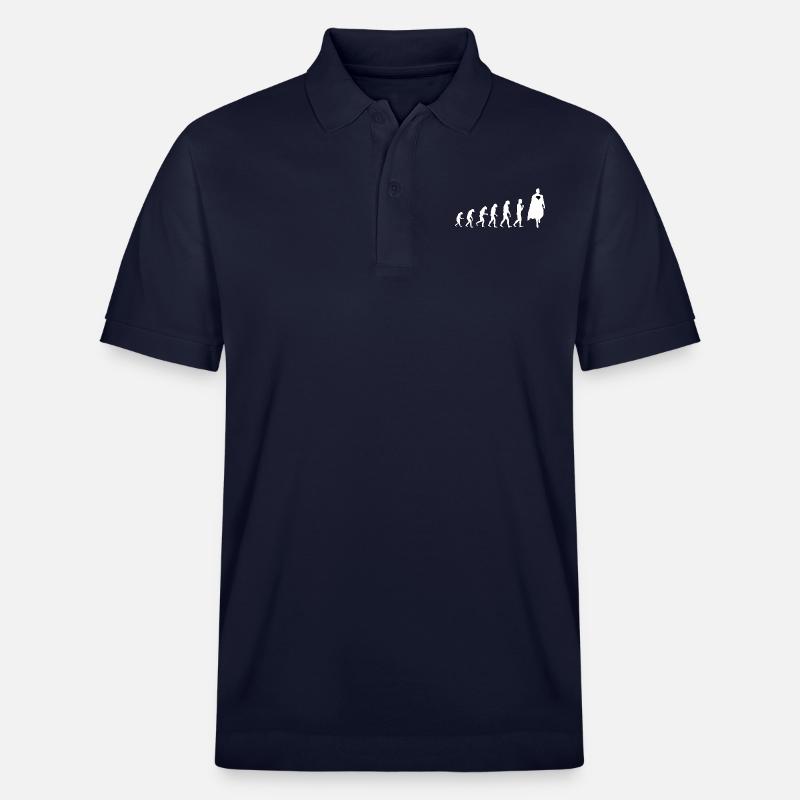 évolution - Polo PREPSTER bio Stanley/Stella Unisexe - bleu marine