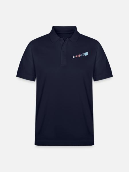 crazy sexy cool design - Stanley/Stella Unisex Organic Polo Shirt PREPSTER - navy