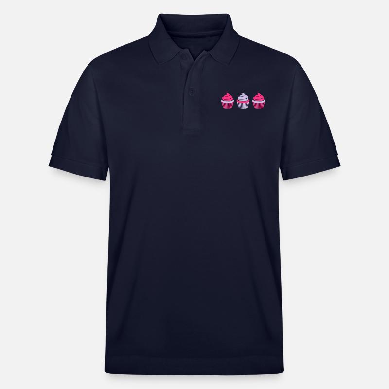 Cupcake - Stanley/Stella Unisex Organic Polo Shirt PREPSTER - navy