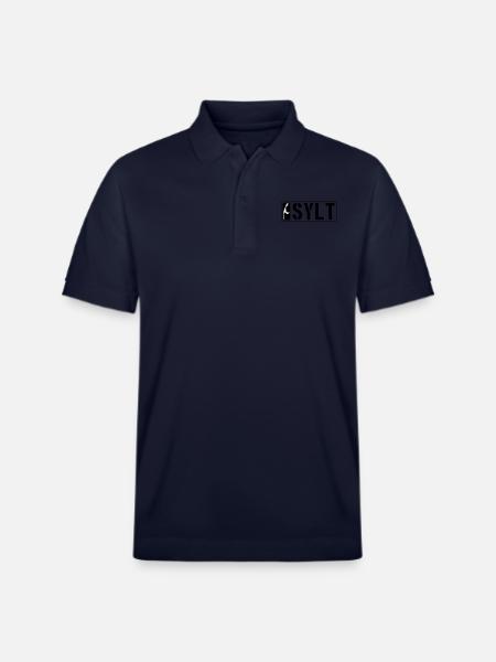 Sylt Island - Stanley/Stella Unisex Organic Polo Shirt PREPSTER - navy