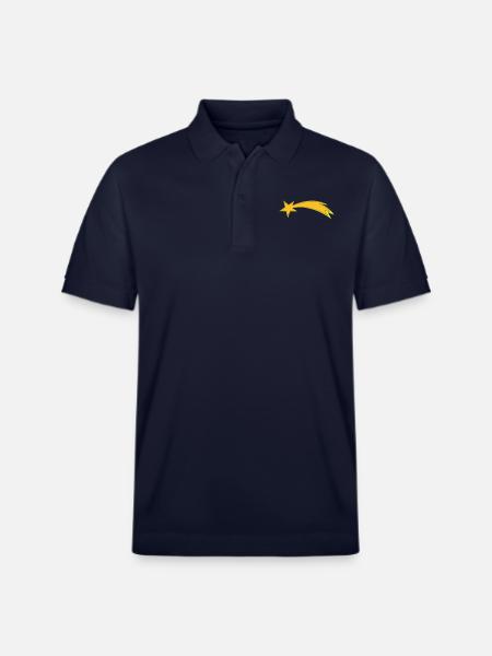 christmas star - Stanley/Stella Unisex Bio-Poloshirt PREPSTER - Navy