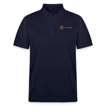 Für Leon Maximilian - Stanley/Stella Unisex Bio-Poloshirt PREPSTER - Navy - Vorne - Roxy (174cm) & Andy (188cm)